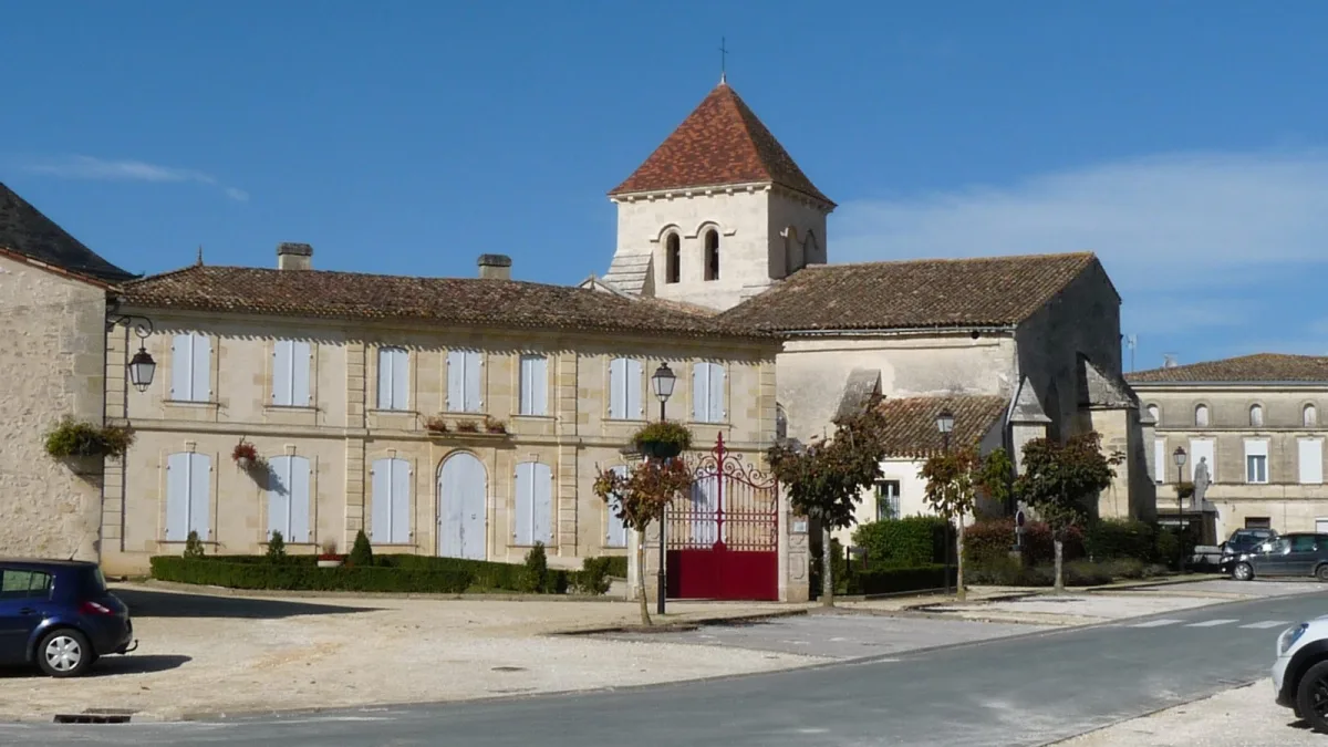 Vue de Saint-Christoly-de-Blaye