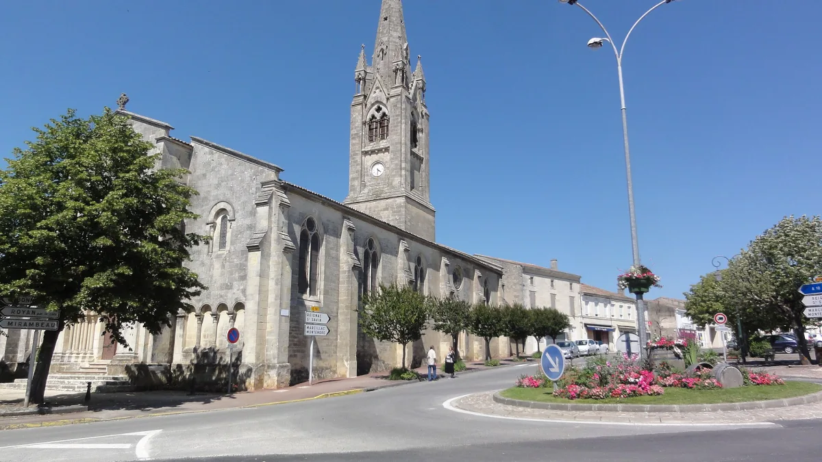 Vue de Saint-Ciers-sur-Gironde