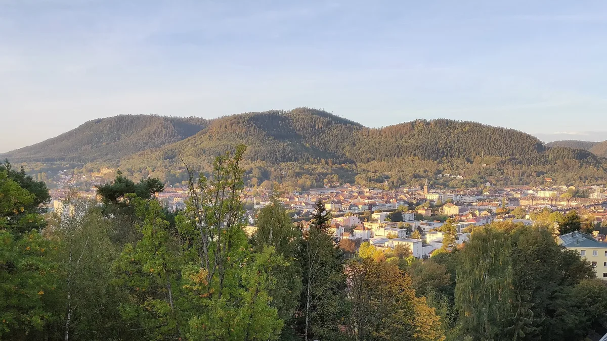 Vue de Saint-Die-des-Vosges