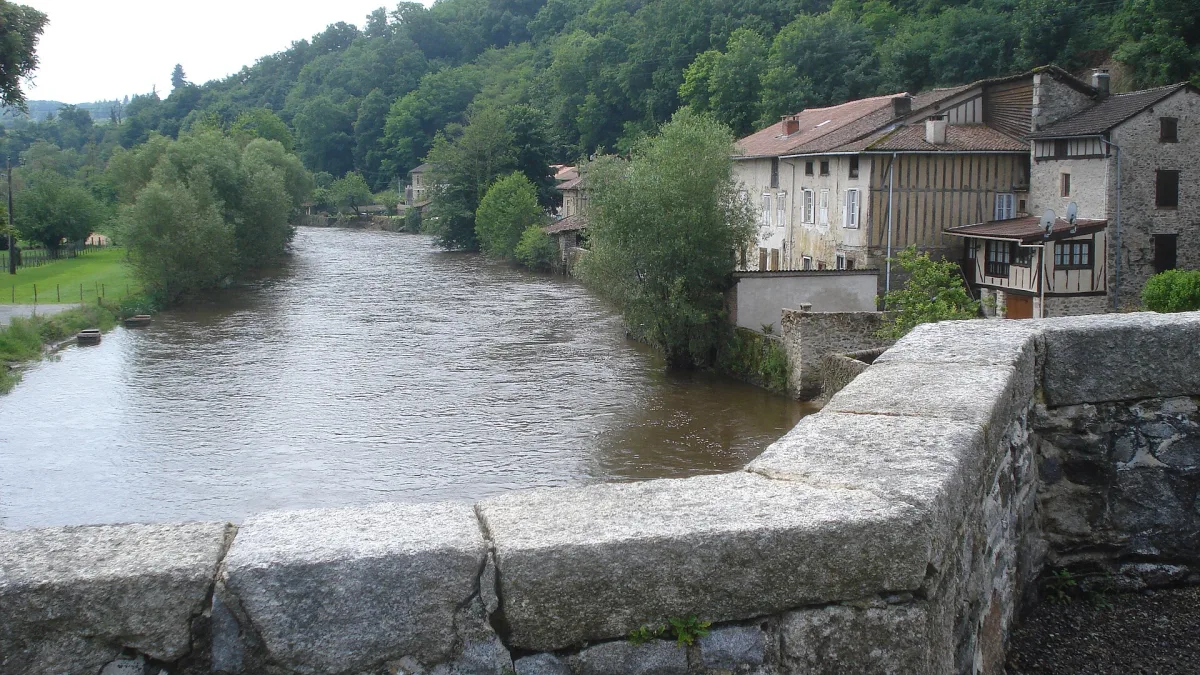 Vue de Saint-Leonard-de-Noblat