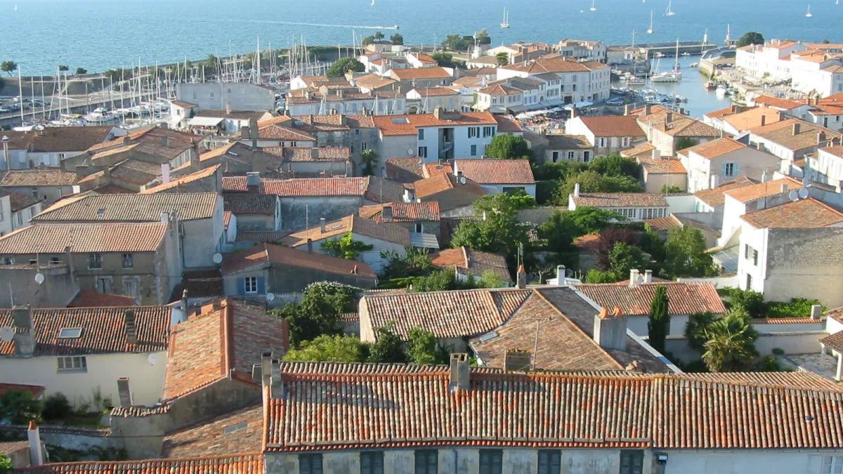 Vue de Saint-Martin-de-Re
