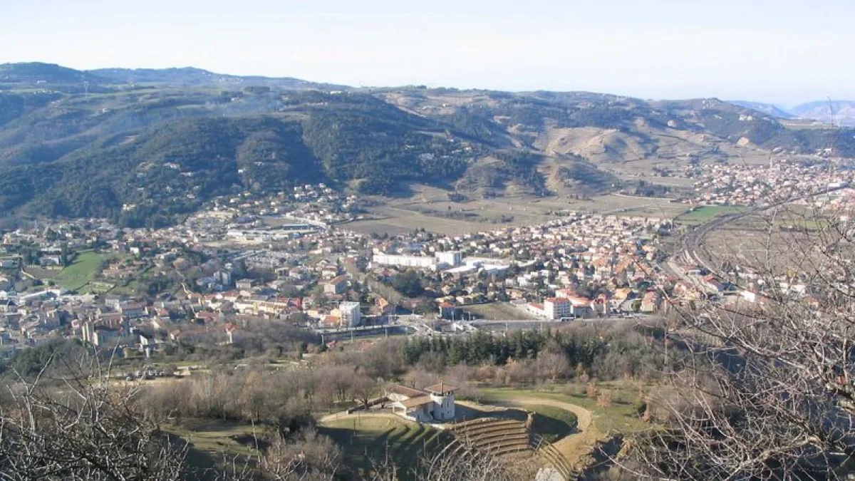 Vue de Saint-Peray