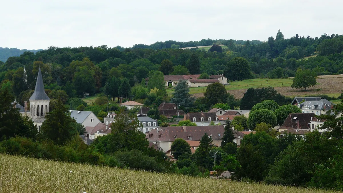 Vue de Saint-Pierre-de-Chignac