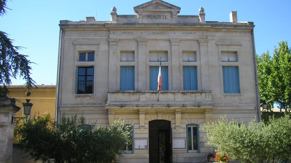 Vue de Saint-Saturnin-les-Avignon
