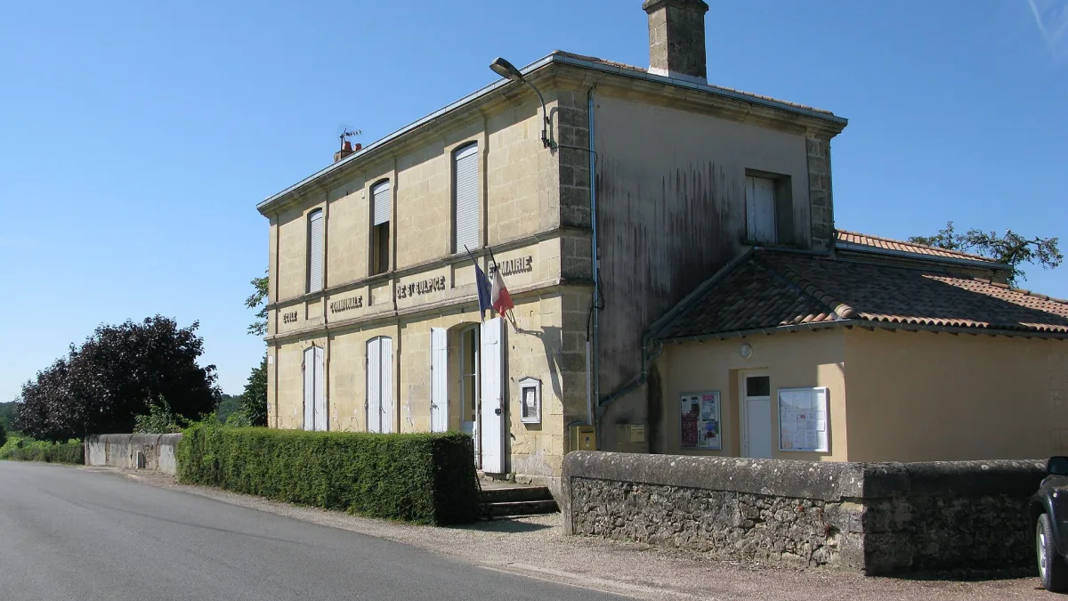 Vue de Saint-Sulpice-de-Pommiers