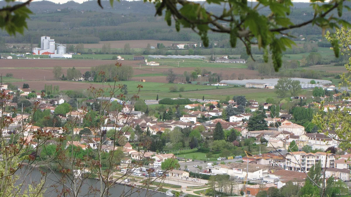 Vue de Saint-Sylvestre-sur-Lot