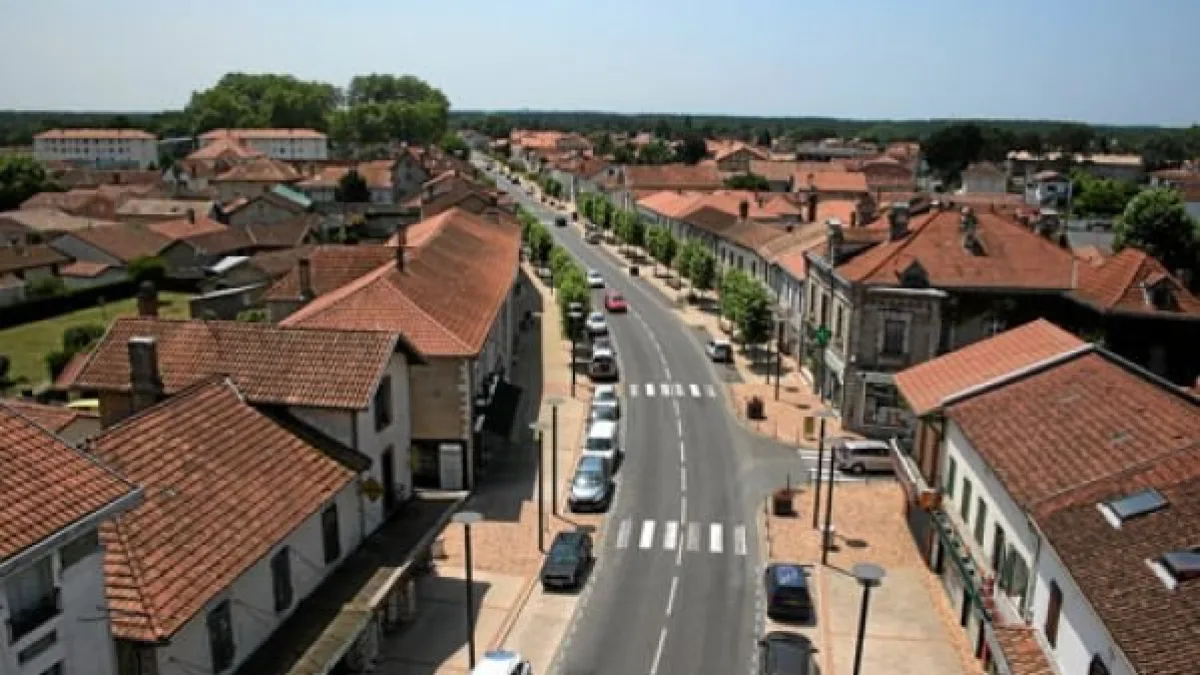 Vue de Saint-Vincent-de-Tyrosse