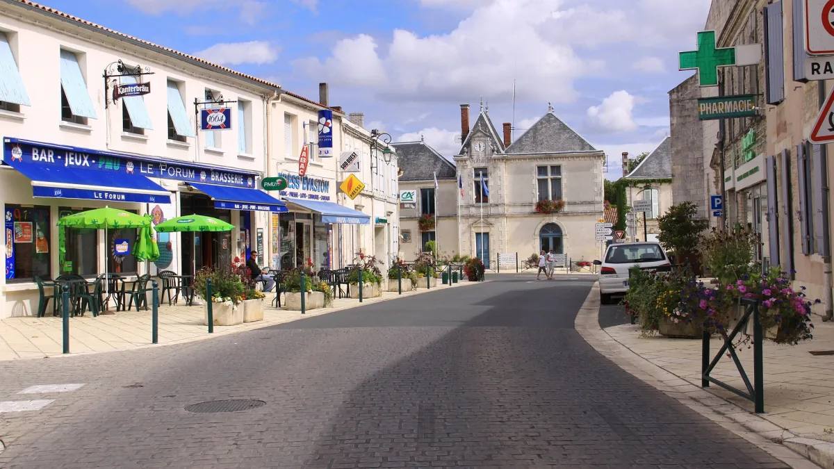 Vue de Saint-Xandre