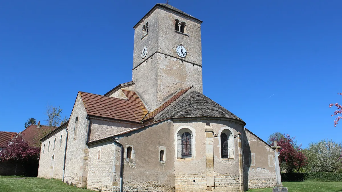 Vue de Salornay-sur-Guye