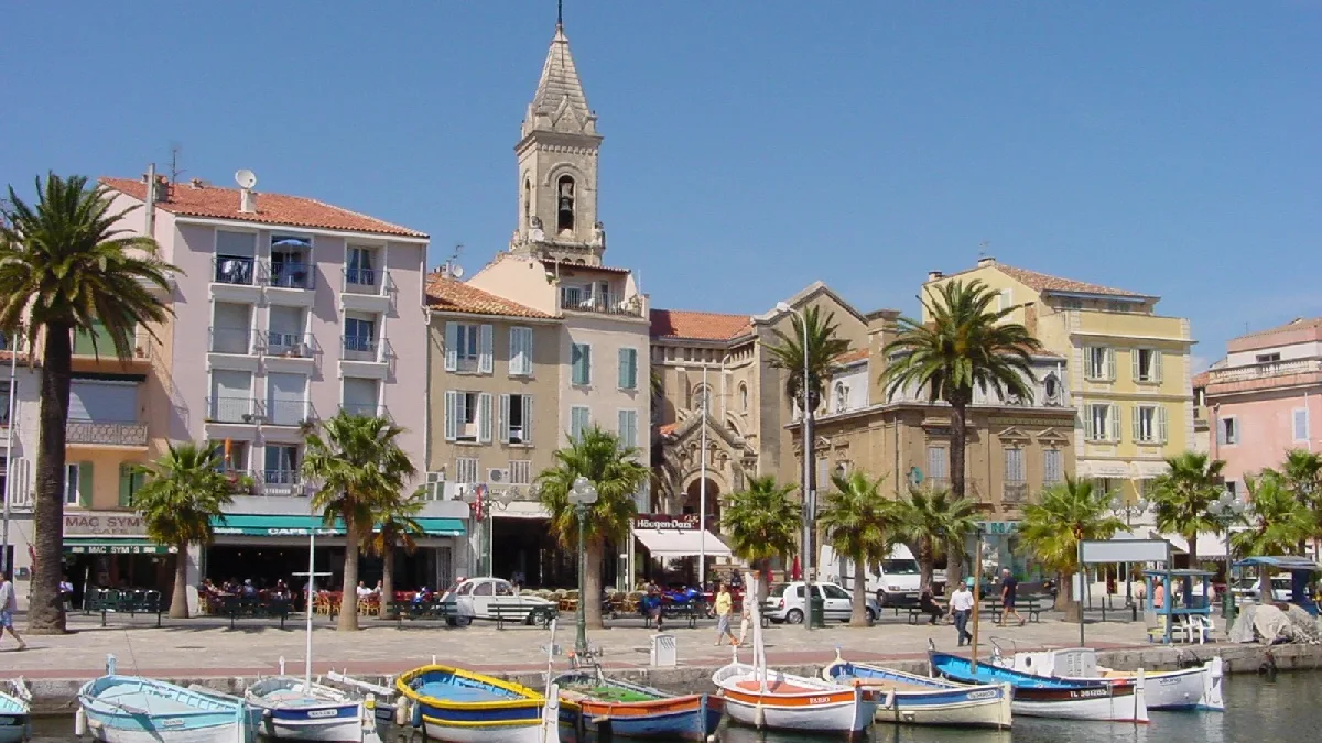Vue de Sanary-sur-Mer
