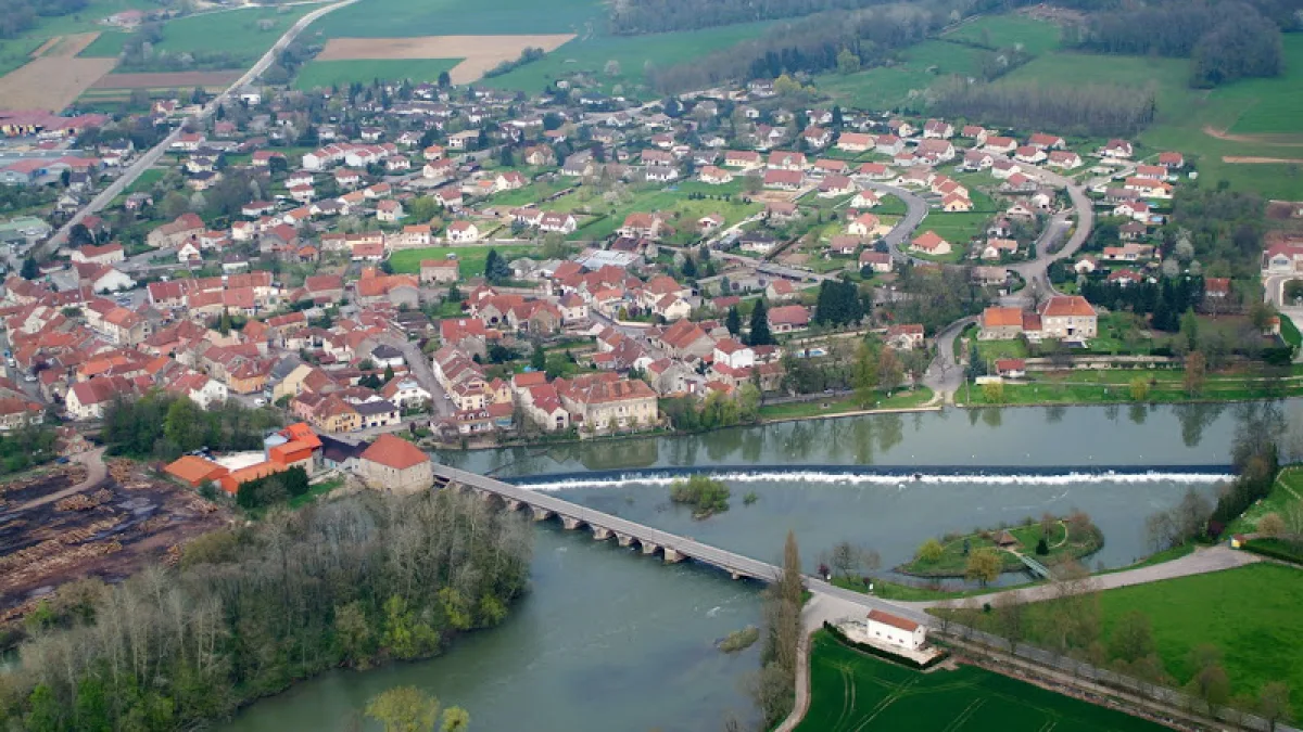 Vue de Scey-sur-Saone-et-Saint-Albin
