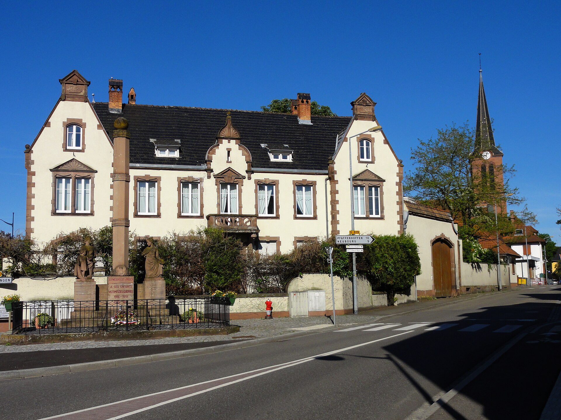 Vue de Schweighouse-sur-Moder