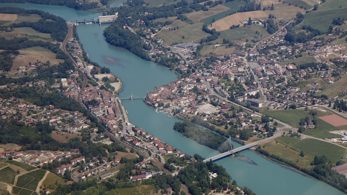 Vue de Seyssel