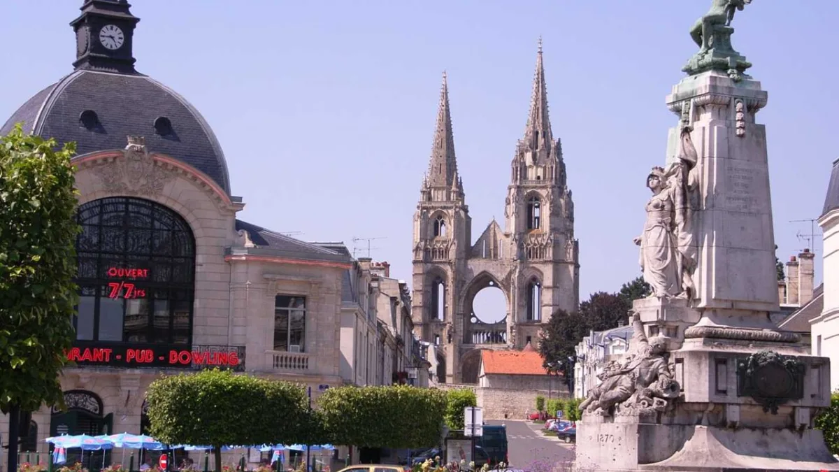 Vue de Soissons