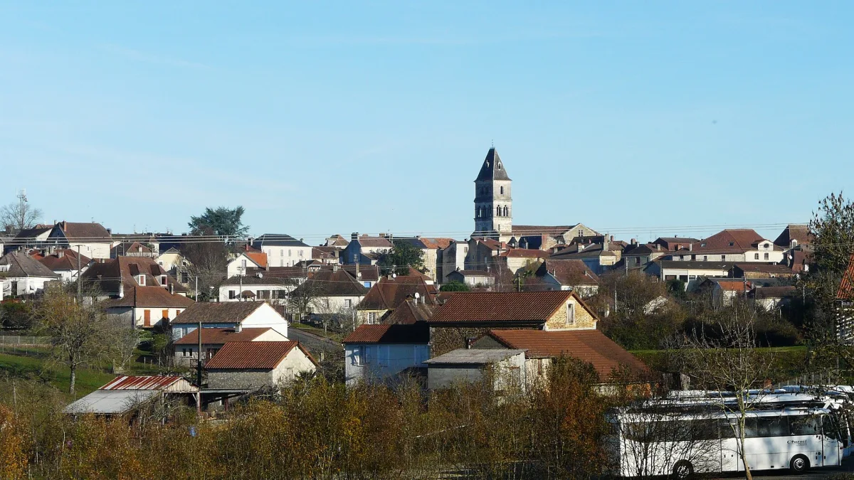 Vue de Thiviers