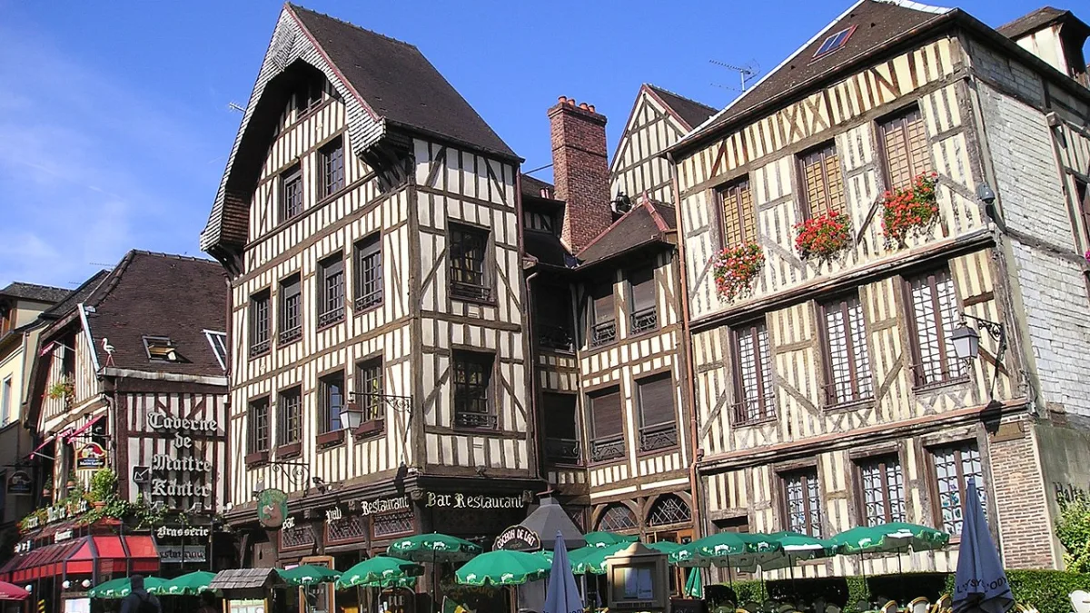 Vue de Troyes