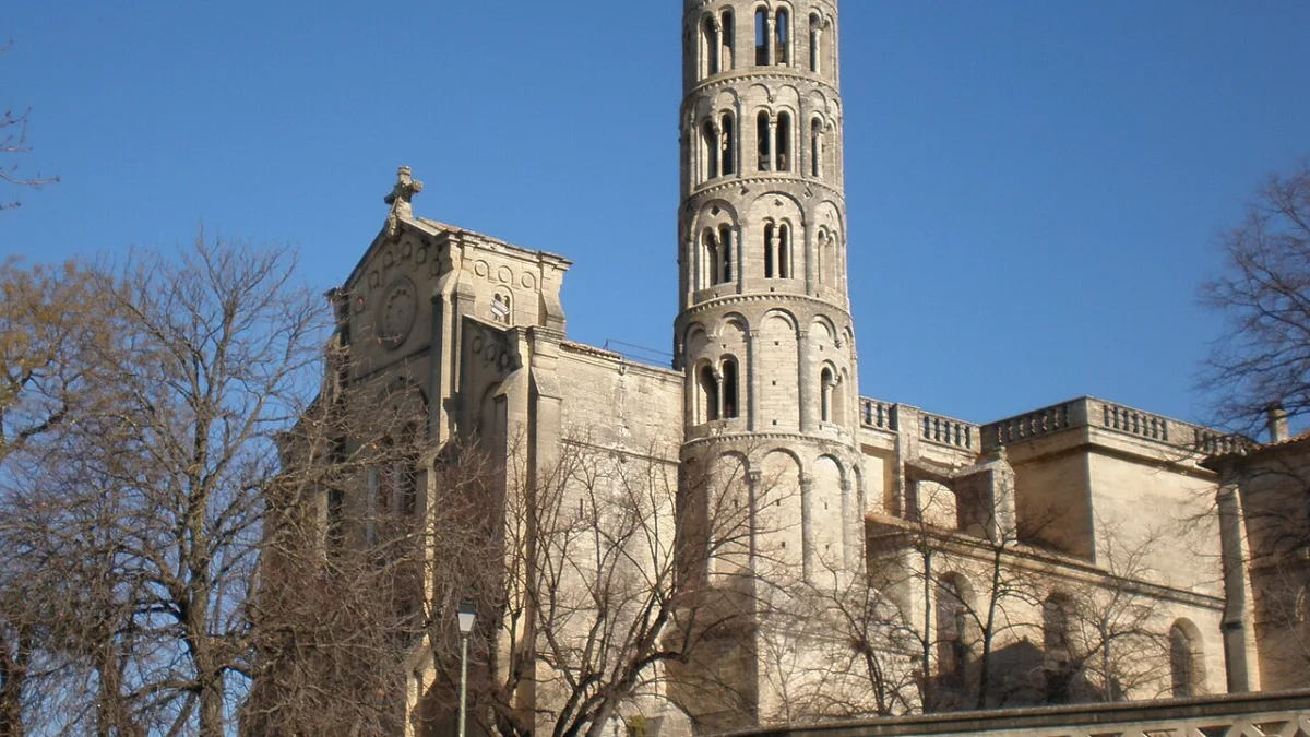 Vue de Uzes