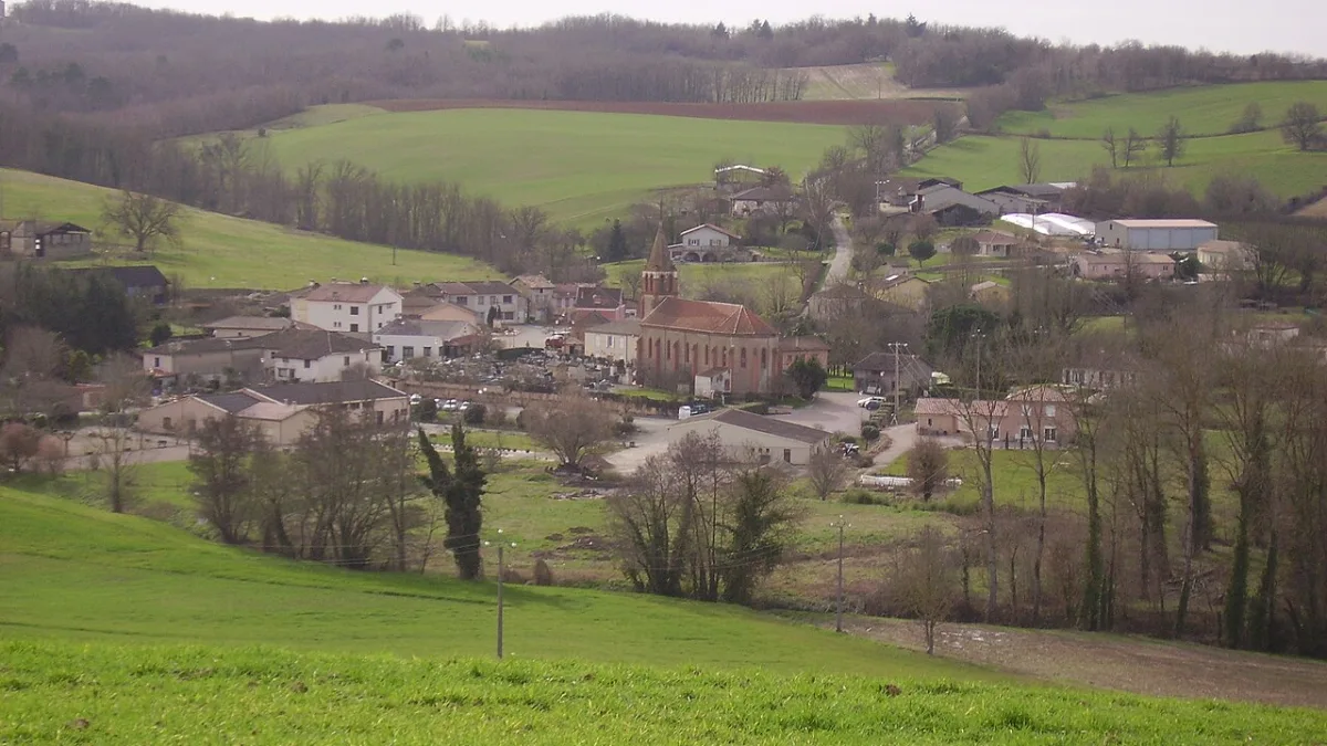 Vue de Vaissac