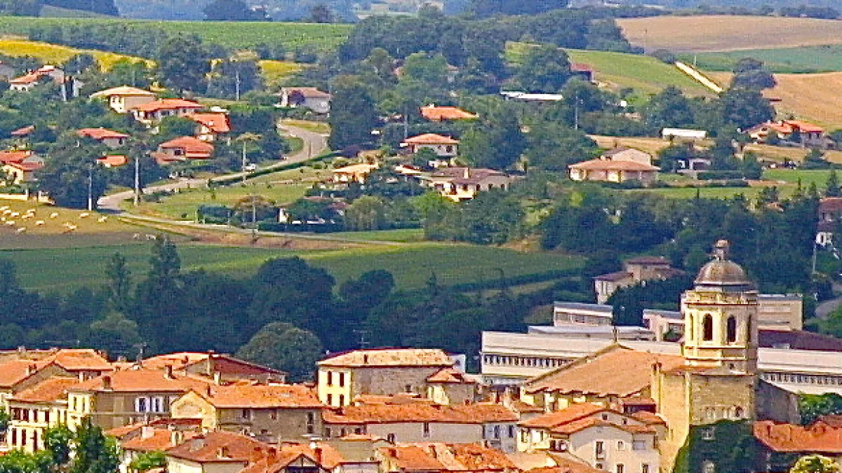 Vue de Vic-Fezensac