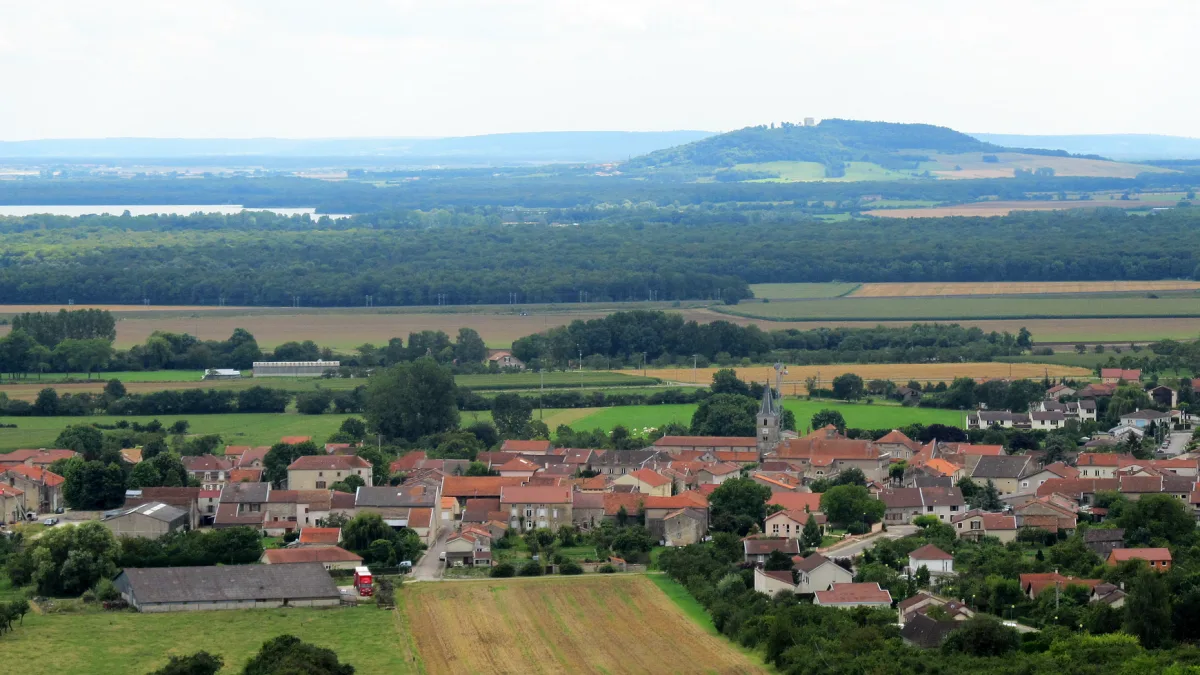 Vue de Vigneulles-les-Hattonchatel