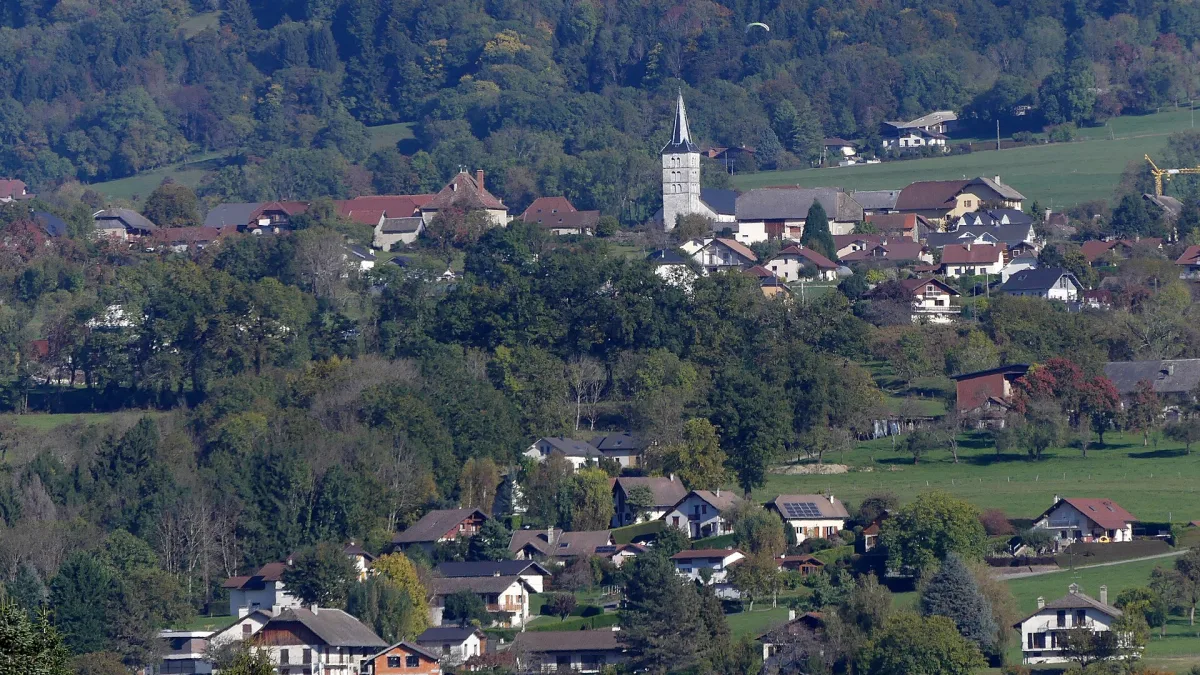 Vue de Villaz