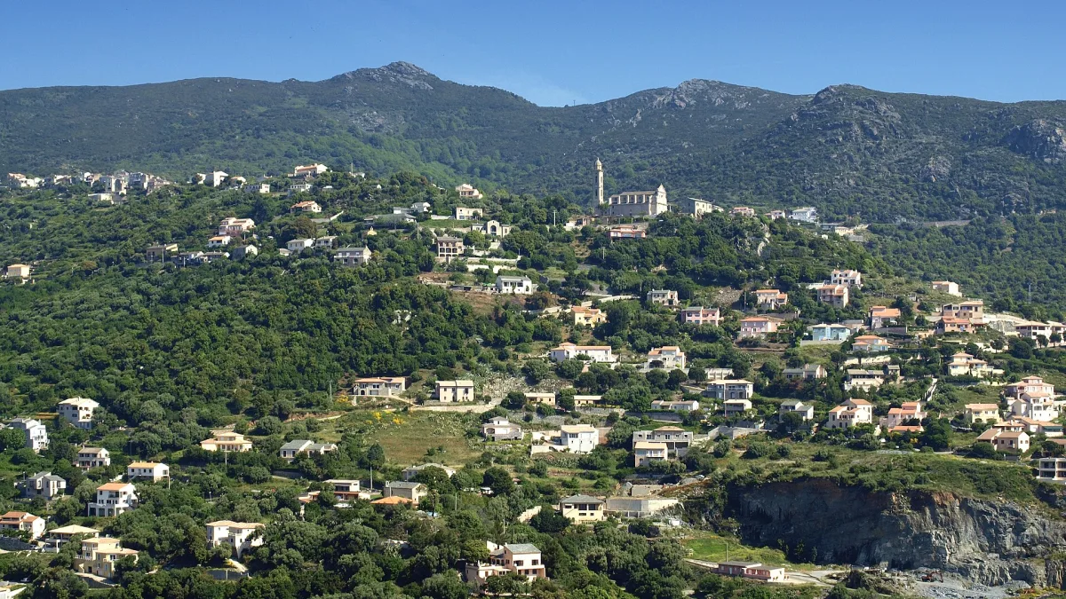 Vue de Ville-di-Pietrabugno