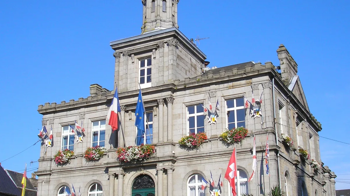 Vue de Villedieu-les-Poeles-Rouffigny