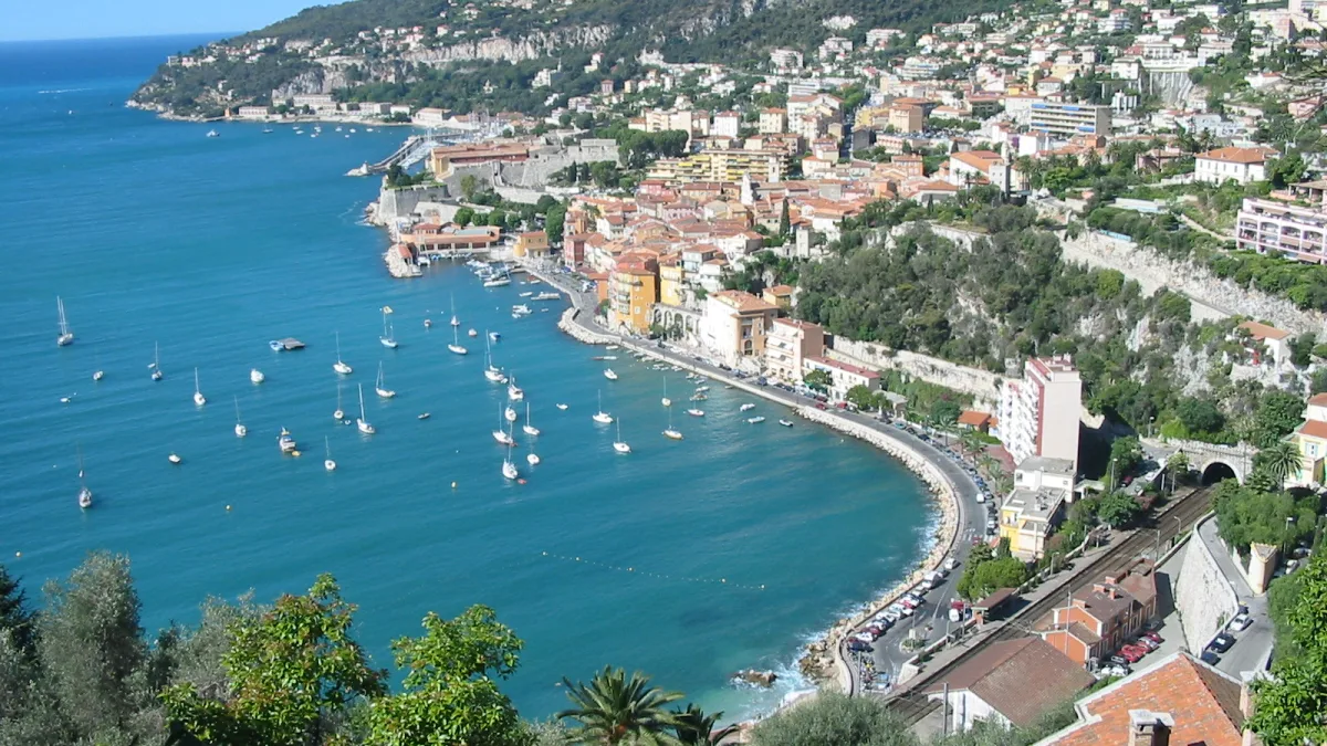 Vue de Villefranche-sur-Mer