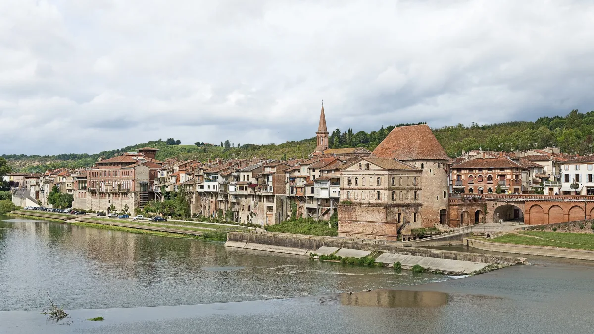 Vue de Villemur-sur-Tarn