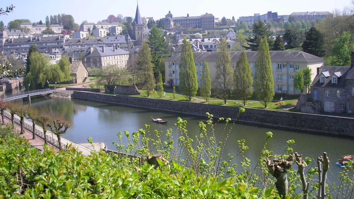 Vue de Vire Normandie