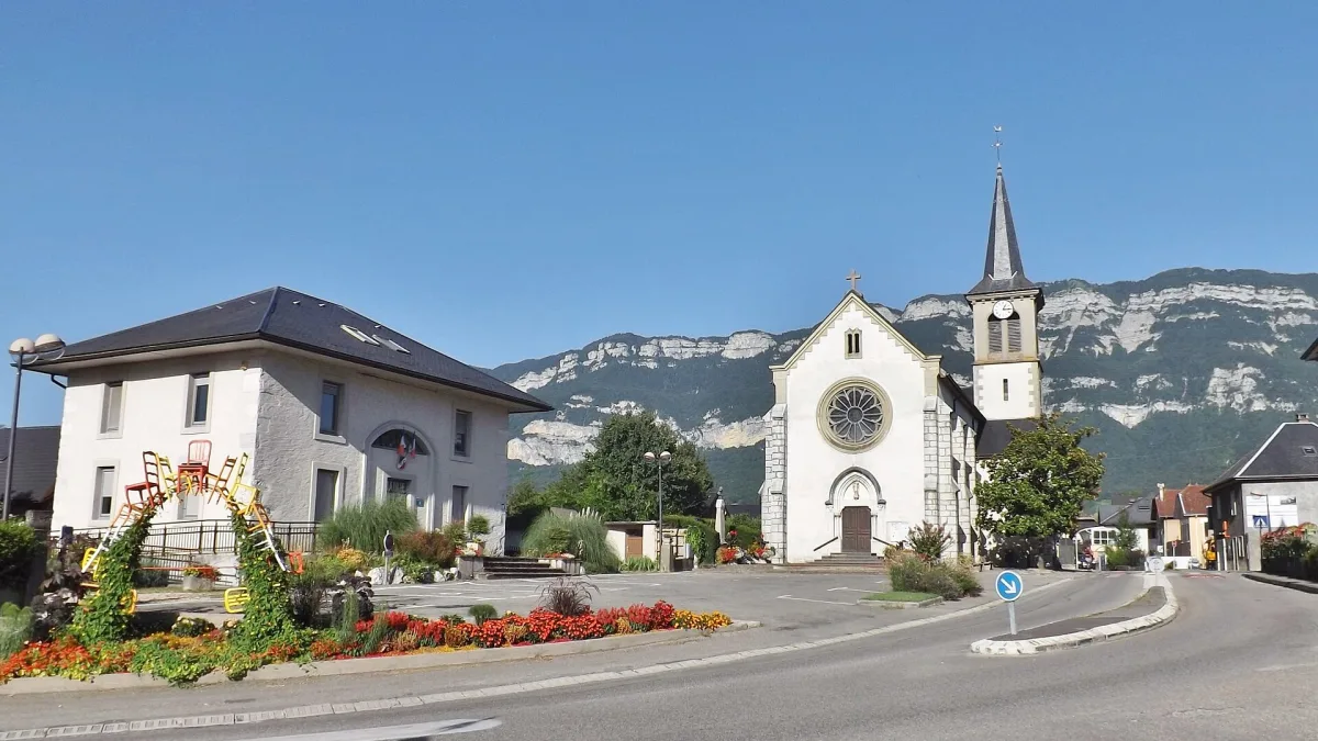 Vue de Viviers-du-Lac