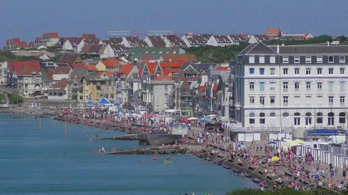 Vue de Wimereux
